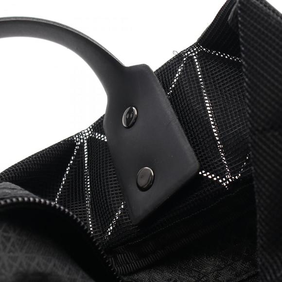 Bao Issey Miyake LUCENT BASICS 6 x Tote Bag, Coated Canvas, Women's, Black - Picture 8 of 8